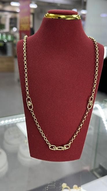 бусы ссср: Цепь для бензопилы, Якорное, Проба 585, Женские, Новый — 2