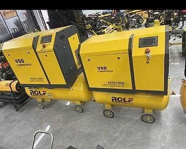 Винтовой воздушный компрессор ROLF RG5E (VSD) - Тип: винтовой lalafo.kg да Винтовой воздушный компрессор ROLF RG5E (VSD) - Тип: винтовой