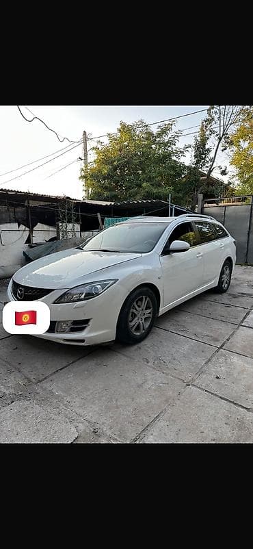 бюджетные авто: Mazda 6: 2008 г., 2 л, Автомат, Бензин, Универсал — 2