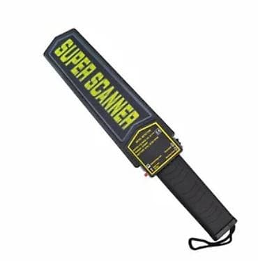 металлодетектор: Ручной металлодетектор Super Scanner досмотр: багажа, человека тип — 1