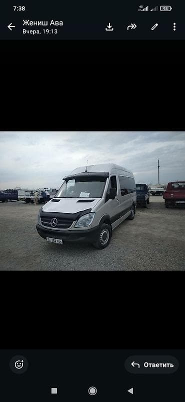 спрнтер бортобой: Mercedes-Benz Спринтер: 2008 г., Бус — 2