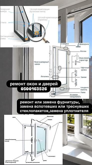 Окно: Ремонт, Бесплатный выезд