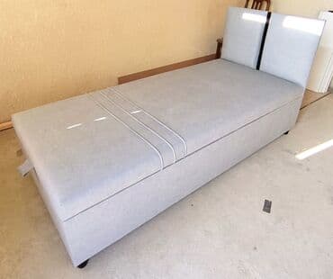 мебелью: Односпальная детская кровать с мягким изголовьем и подъемным — 7