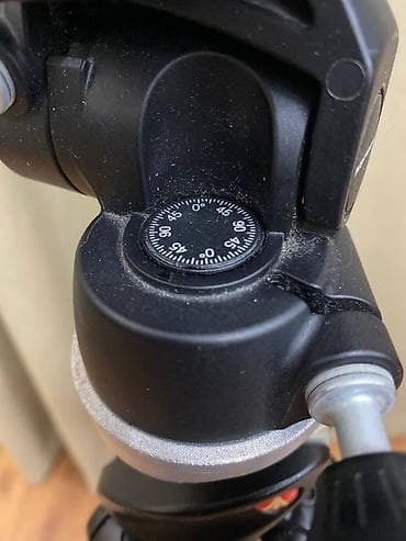 Техника и электроника: Штатив Manfrotto 190XPROl + голова Manfrotto 804RC2 БУ в идеальном — 5