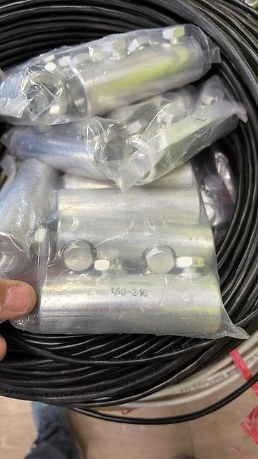 профиль примыкания: Алюминиевые болтовые соединители (муфты) для силовых кабелей - Тип — 1