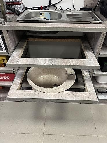 настольные газовые плиты: Выдвижная полка для кухонной мойки : длинна 3м83см высота 103 см — 2