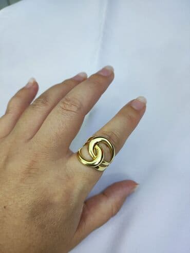 самые красивые свадебные платья в мире: Серебряный Кольцо Италия Серебро напыление жёлтое золото 925 пробы — 3