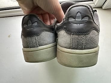 кампус обувь: Мужские кроссовки, 37.5, Adidas, Б/у, цвет - Серый, Самовывоз — 5