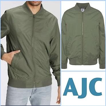 Мужские весенние куртки-бомберы от немецкой фирмы AJC размеры XL-4XL!