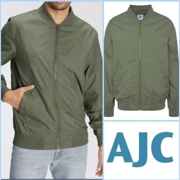 весенний: Мужские весенние куртки-бомберы от немецкой фирмы AJC размеры XL-4XL! — 1
