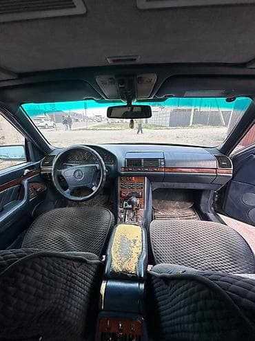 капот 2115: Mercedes-Benz S-Class: 1994 г., 5 л, Автомат, Газ, Седан — 3