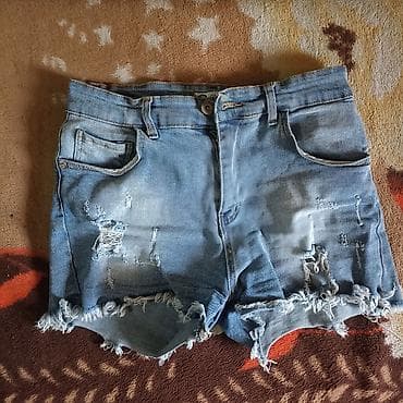 Джинсовые шорты Geroni’s Jeans - Размер по бирке: 31 - Состав: хлопок