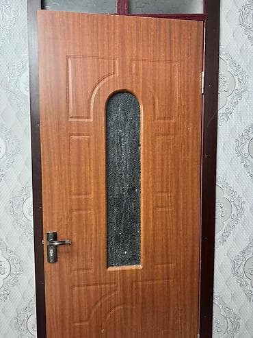 эшик терезе: Межкомнатные двери с остеклением - Материал: МДФ/ДСП с ламинированным — 2