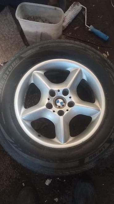 diska 13: Колеса в сборе R 17, Лето, Б/у, Запаска, Литые, отверстий - 5 — 1