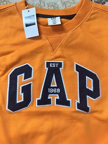 худи gap: Свитшот GAP Logo Crewneck - Бренд: GAP - Модель: классический — 2