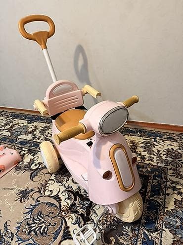 детский электрический мотоцикл: Детский электрокар, Новый — 1