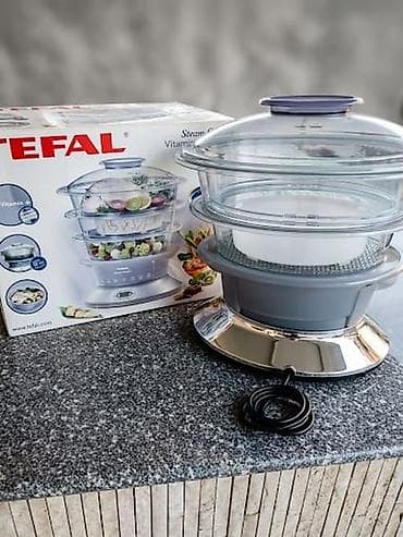 Техника и электроника: Пароварка Tefal (серия Steam Cuisine/Vitamin+). - Электрическая — 1