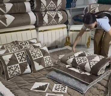 Тошок Б/у, Жер төшөк, цвет - Бежевый