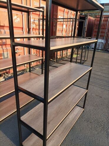 хлебный стеллаж: Стеллаж Стеллаж в стиле лофт Стеллаж для офиса Стеллаж для дома на — 6