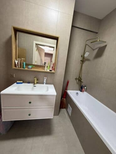 снять квартиру в кара балте: 2 комнаты, 62 м², Элитка, 3 этаж, Дизайнерский ремонт — 9