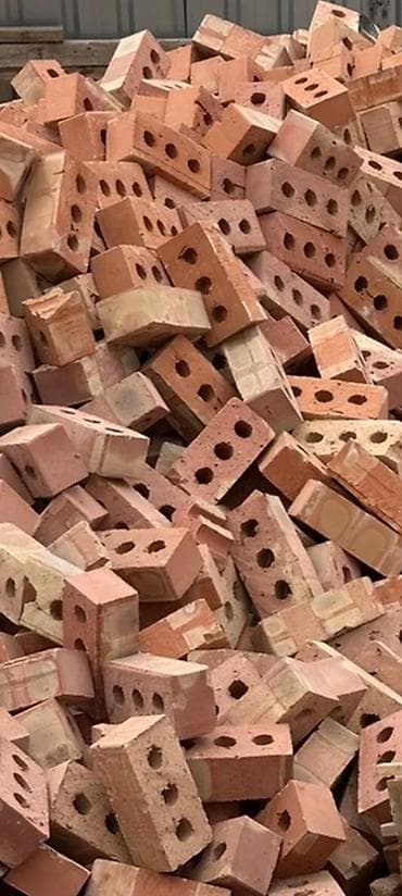 ящик ош: Тешиктүү, Бышкан кирпич, Бирдик, 250×120×65 — 2