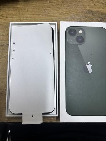 Мобильные телефоны и аксессуары: IPhone 13, Новый, 128 ГБ, Alpine Green, Чехол, Коробка, 83 % — 5