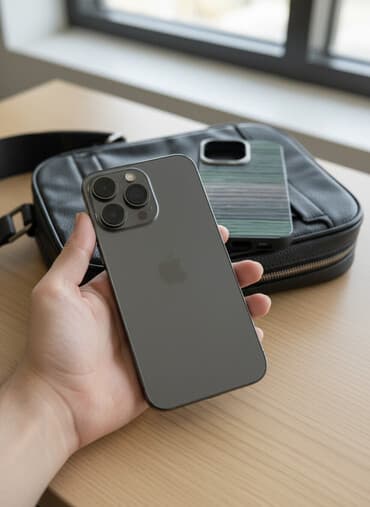 купить чехол для airpods pro 2: IPhone 13 Pro, Б/у, 256 ГБ, Natural Titanium, 88 % — 1