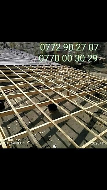 крыша дома: Крыша жабабыз көп кабатту домдордун жэр үйлөрдүн крышасын жабабыз — 6