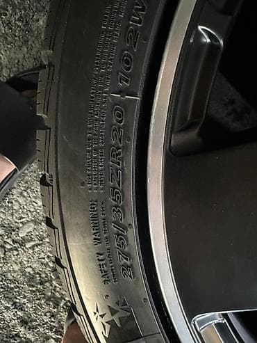 bbs diska: Колеса в сборе 275 / 35 / R 20, Зима, Б/у, Комплект, Легковые, Литые — 4