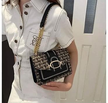 зонтик бишкек: Классическая сумка, Китай, Материал: Комбинированный материал, Застежка на магните, Женские, Новый — 1