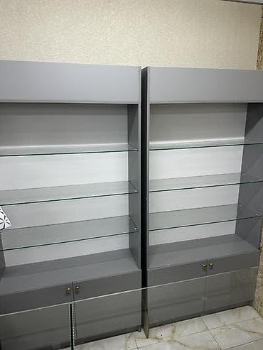 маникюрный столы: Торговое оборудование для магазина Состав комплекта: - Две пристенные — 4