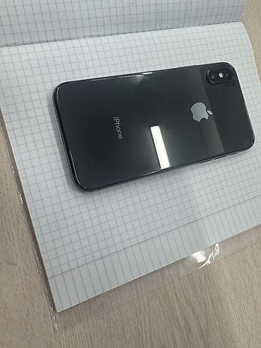 10 pro max: IPhone X, Б/у, 64 ГБ, Space Gray, 100 % — 1