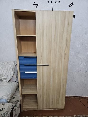 Детская гарнитура, Б/у, Для мальчика, ДСП, цвет - Синий, Самовывоз