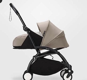 Товары для новорождённых: Набор аксессуаров для коляски BABYZEN YOYO (YOYO²) цвет taupe/бежевый — 2
