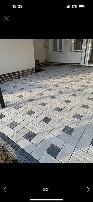 аренда декор: Тротуарная плитка, Другая модель, Под камень, Для двора, Новый — 5