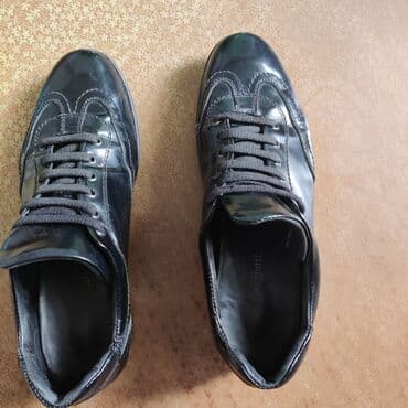 ecco 42: Мужские кроссовки, 41, Nike, Б/у, цвет - Черный, Самовывоз — 4