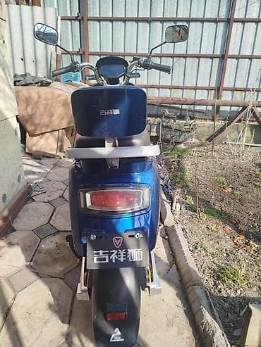 аккумуляторы скутер: Электрический скутер (синий)-Батарея литевая 500 -55км в час почти не — 1