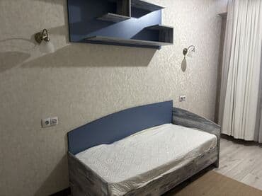 большой угловой компьютерный стол: Детский/подростковый мебельный комплект с рабочей зоной и шкафами — 9