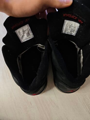 зимние жорданы: Мужские кроссовки, 43, Nike, Б/у, цвет - Черный — 5