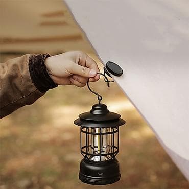 magic stick: Портативный кемпинговый фонарь в ретро‑стиле (SZK915) - Теплый — 1
