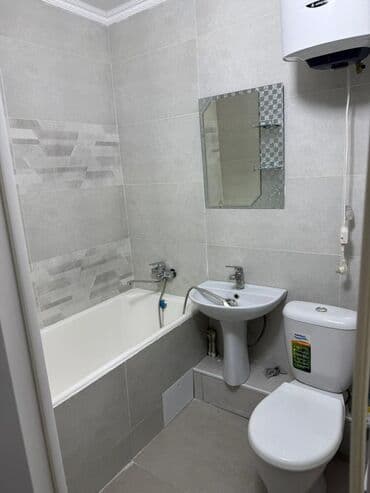 сдаю квартиру 5 микрорайон: 1 комната, 40 м², 104 серия, 1 этаж, Евроремонт — 2