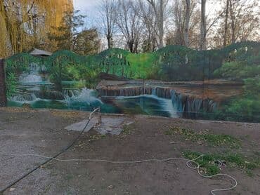 интерьерная картина: Художественная роспись Больше 6 лет опыта — 8