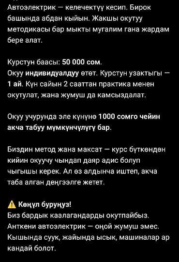 Курс «Автоэлектрик-автодиагност» Что это: - Индивидуальное обучение — 3