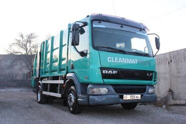 купить фуру с прицепом бу: Специальный транспорт (мусоровоз), состояние идеальное. DAF FL-45 — 3