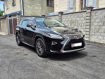 портерге багажник: Lexus RX: 2017 г., 3.5 л, Вариатор, Гибрид, Кроссовер — 2