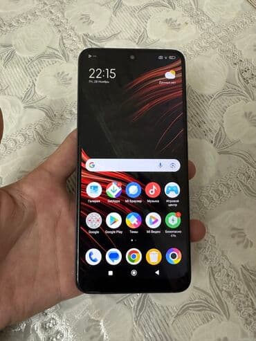 Poco X5 5G, Б/у, 256 ГБ, цвет - Черный, 2 SIM