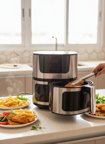 витрина холодильная: Аэрофритюрница HALEY с сенсорным управлением. Город Ош 2000 сом — 1