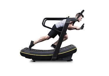 Спорт жана хобби: Безмоторная беговая дорожка с изогнутой палубой (curved treadmill) - — 1