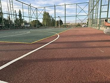 продаю пол: Многофункциональная уличная спортплощадка с резиновым покрытием - — 2