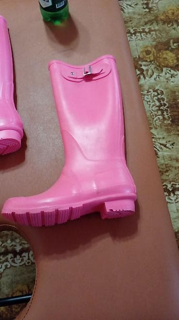 Угги: Резиновые сапоги, 35, 37, Новый, цвет - Синий, Бесплатная доставка — 4